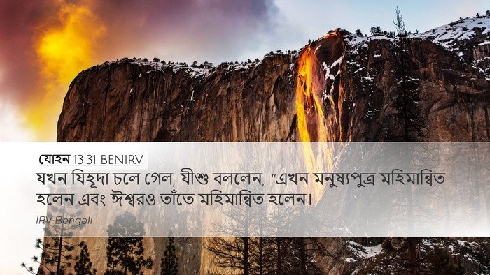 যোহন 13:31 BENIRV Bible Verse Image