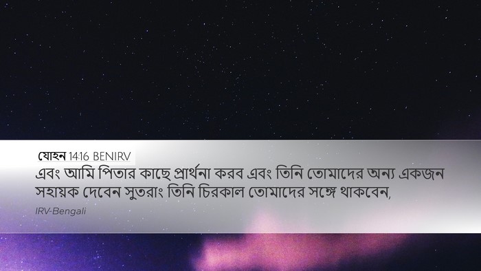 যোহন 14:16 BENIRV Bible Verse Image