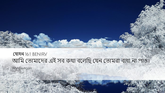 যোহন 16:1 BENIRV Bible Verse Image