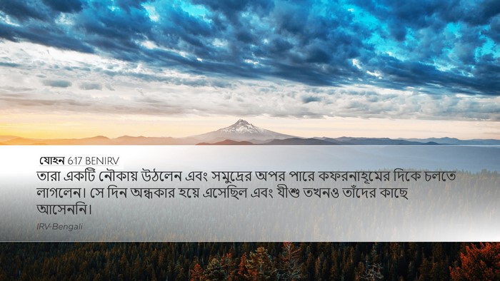 যোহন 6:17 BENIRV Bible Verse Image