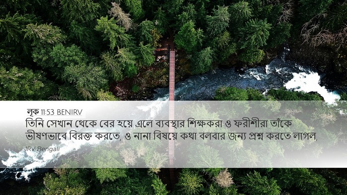 লূক 11:53 BENIRV Bible Verse Image