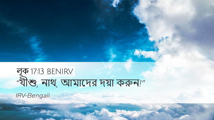 লূক 17:13 BENIRV Bible Verse Image