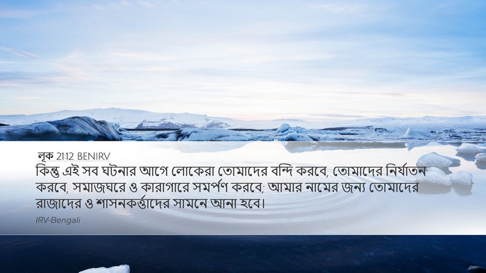 লূক 21:12 BENIRV Bible Verse Image