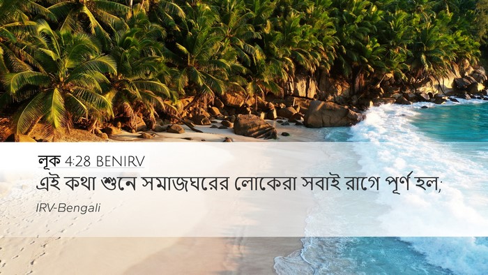 লূক 4:28 BENIRV Bible Verse Image