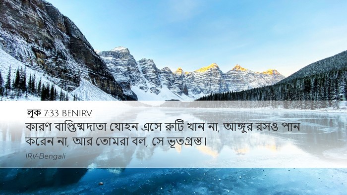 লূক 7:33 BENIRV Bible Verse Image