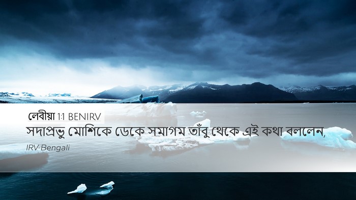 লেবীয়া 1:1 BENIRV Bible Verse Image