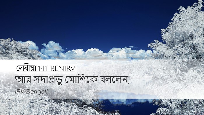 লেবীয়া 14:1 BENIRV Bible Verse Image