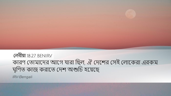 লেবীয়া 18:27 BENIRV Bible Verse Image