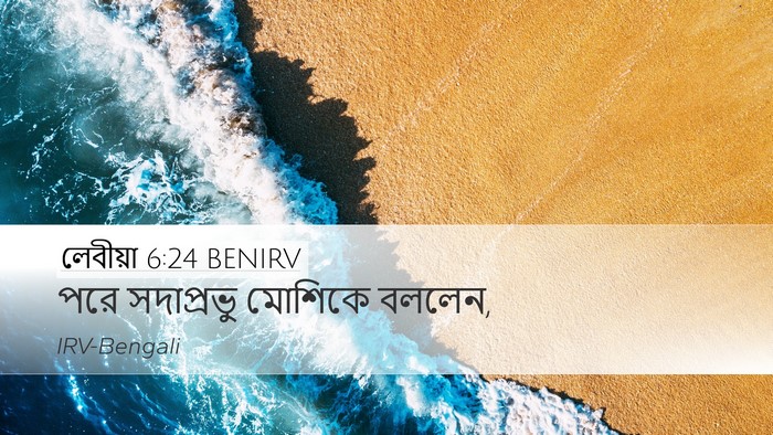 লেবীয়া 6:24 BENIRV Bible Verse Image