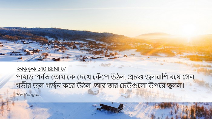 হবক্কুক 3:10 BENIRV Bible Verse Image