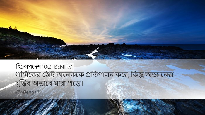 হিতোপদেশ 10:21 BENIRV Bible Verse Image