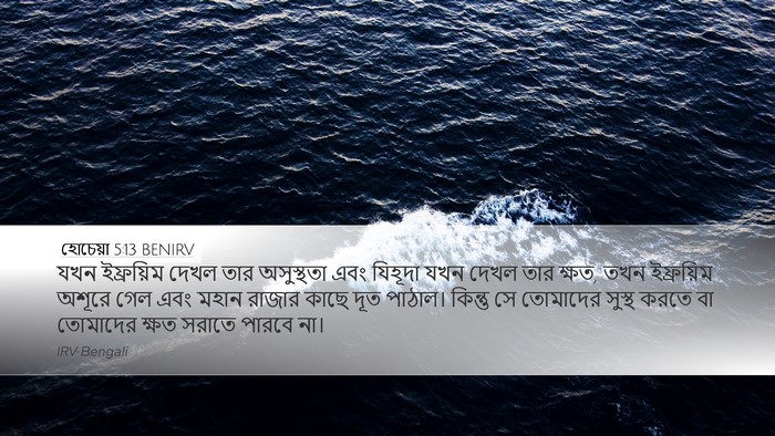 হোচেয়া 5:13 BENIRV Bible Verse Image