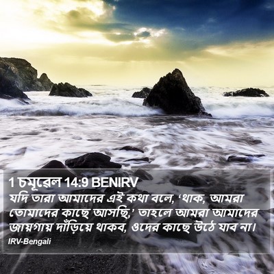 1 চমূৱেল 14:9 BENIRV Bible Verse Image