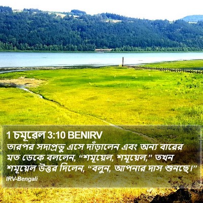 1 চমূৱেল 3:10 BENIRV Bible Verse Image