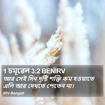 1 চমূৱেল 3:2 BENIRV Bible Verse Image