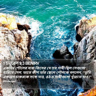 1 চমূৱেল 9:3 BENIRV Bible Verse Image