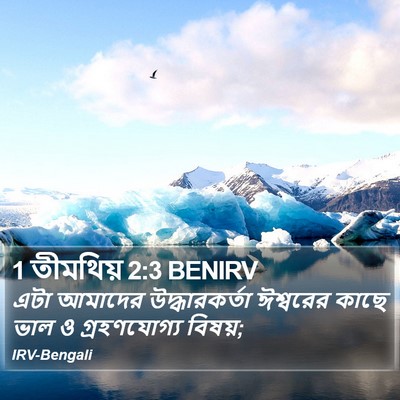 1 তীমথিয় 2:3 BENIRV Bible Verse Image