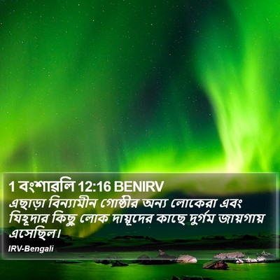 1 বংশাৱলি 12:16 BENIRV Bible Verse Image