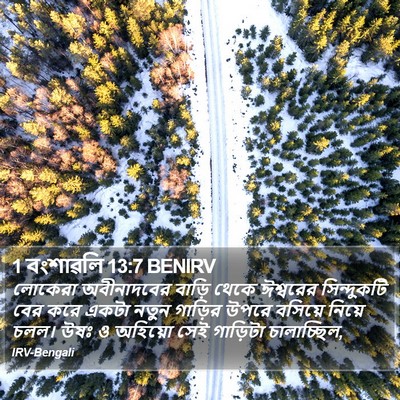 1 বংশাৱলি 13:7 BENIRV Bible Verse Image