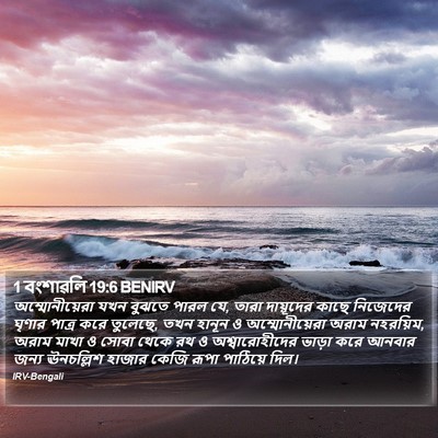 1 বংশাৱলি 19:6 BENIRV Bible Verse Image