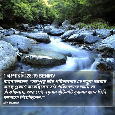 1 বংশাৱলি 28:19 BENIRV Bible Verse Image