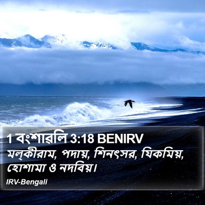 1 বংশাৱলি 3:18 BENIRV Bible Verse Image