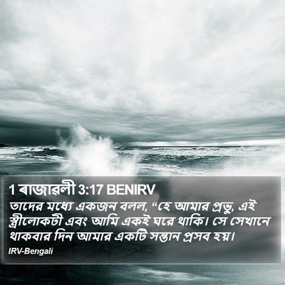 1 ৰাজাৱলী 3:17 BENIRV Bible Verse Image