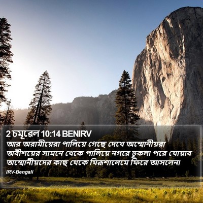 2 চমূৱেল 10:14 BENIRV Bible Verse Image