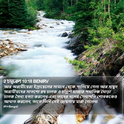 2 চমূৱেল 10:18 BENIRV Bible Verse Image