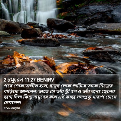 2 চমূৱেল 11:27 BENIRV Bible Verse Image