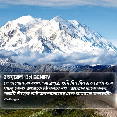 2 চমূৱেল 13:4 BENIRV Bible Verse Image
