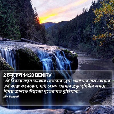 2 চমূৱেল 14:20 BENIRV Bible Verse Image