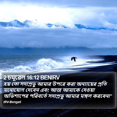 2 চমূৱেল 16:12 BENIRV Bible Verse Image