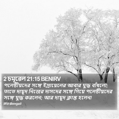 2 চমূৱেল 21:15 BENIRV Bible Verse Image