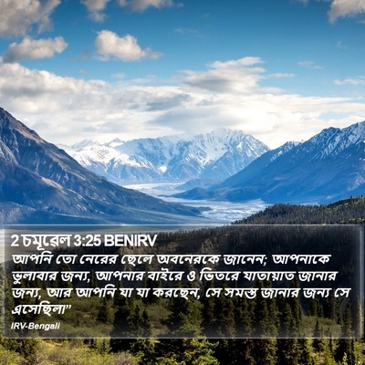 2 চমূৱেল 3:25 BENIRV Bible Verse Image