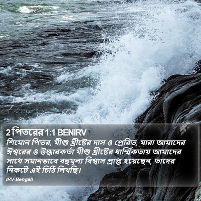 2 পিতরের 1:1 BENIRV Bible Verse Image