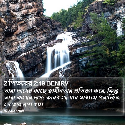 2 পিতরের 2:19 BENIRV Bible Verse Image