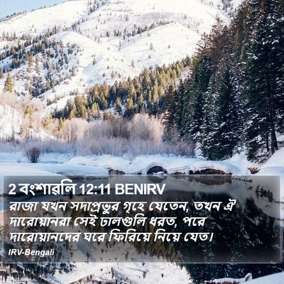 2 বংশাৱলি 12:11 BENIRV Bible Verse Image
