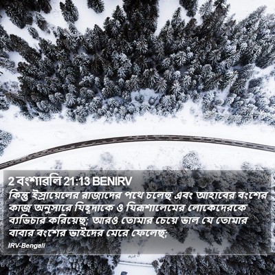 2 বংশাৱলি 21:13 BENIRV Bible Verse Image