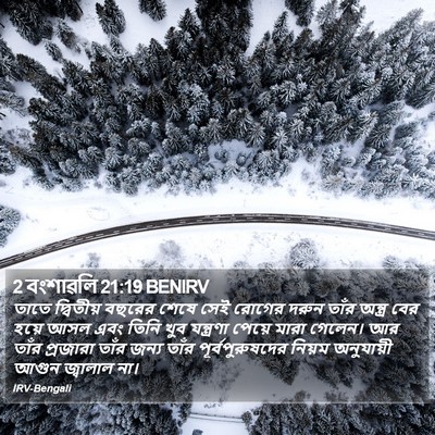 2 বংশাৱলি 21:19 BENIRV Bible Verse Image