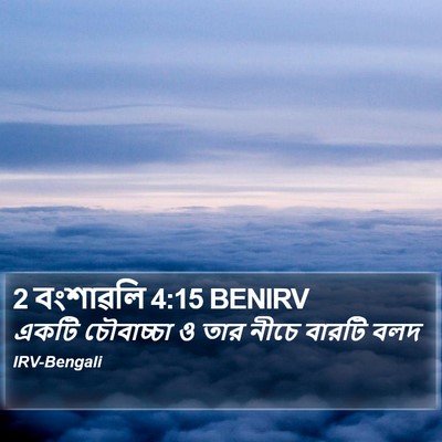 2 বংশাৱলি 4:15 BENIRV Bible Verse Image
