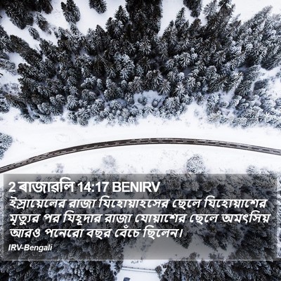 2 ৰাজাৱলি 14:17 BENIRV Bible Verse Image