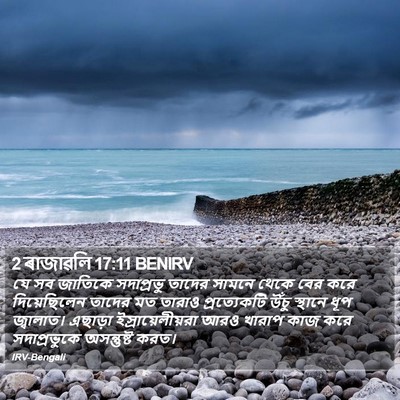 2 ৰাজাৱলি 17:11 BENIRV Bible Verse Image