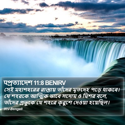 पপ্রত্যাদেশ 11:8 BENIRV Bible Verse Image