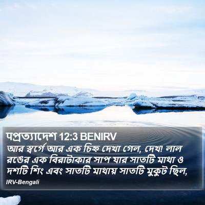 पপ্রত্যাদেশ 12:3 BENIRV Bible Verse Image