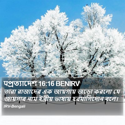 पপ্রত্যাদেশ 16:16 BENIRV Bible Verse Image