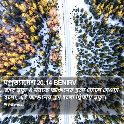 पপ্রত্যাদেশ 20:14 BENIRV Bible Verse Image
