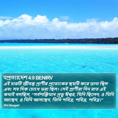 पপ্রত্যাদেশ 4:8 BENIRV Bible Verse Image