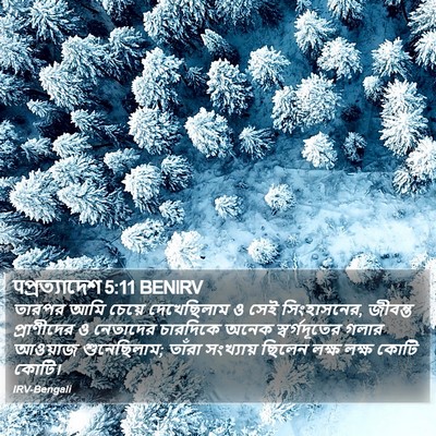 पপ্রত্যাদেশ 5:11 BENIRV Bible Verse Image