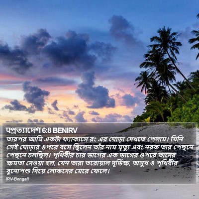 पপ্রত্যাদেশ 6:8 BENIRV Bible Verse Image